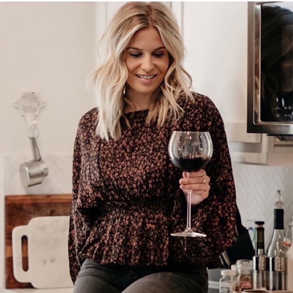 Anthropologie Nichola Peplum Blouse